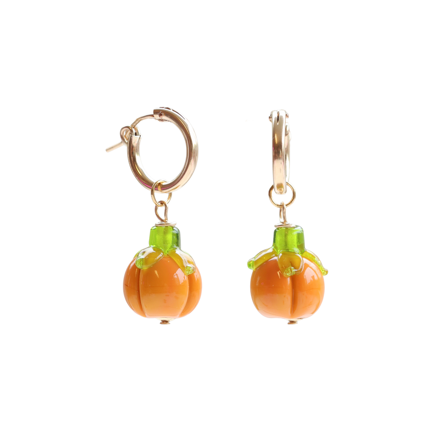 Pumpkin Earrings
