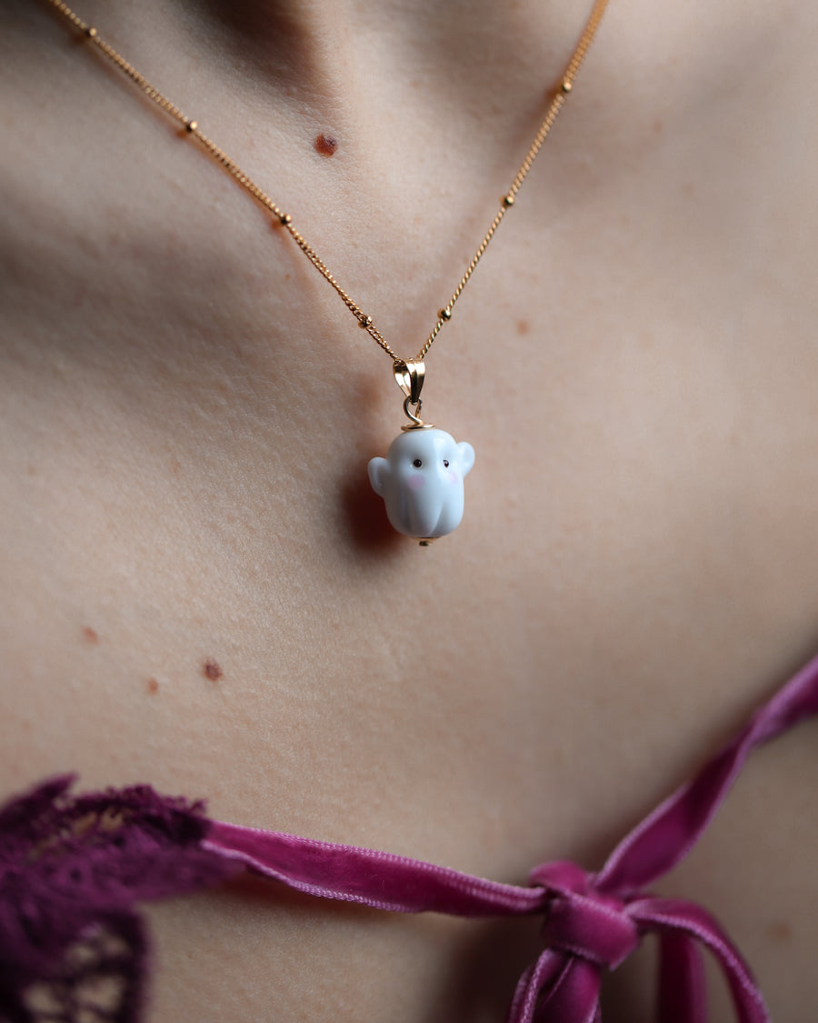 Ghost Charm Necklace