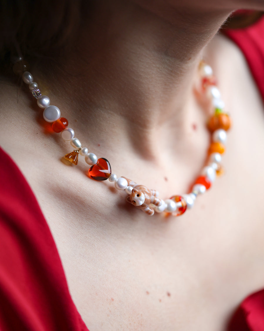 Pumpkin Spice Necklace