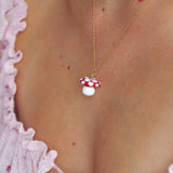 Toadstool Charm Necklace