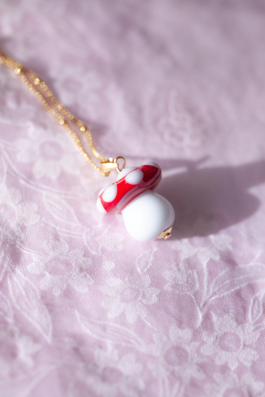 Toadstool Charm Necklace