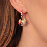 Spring Chicken Earrings