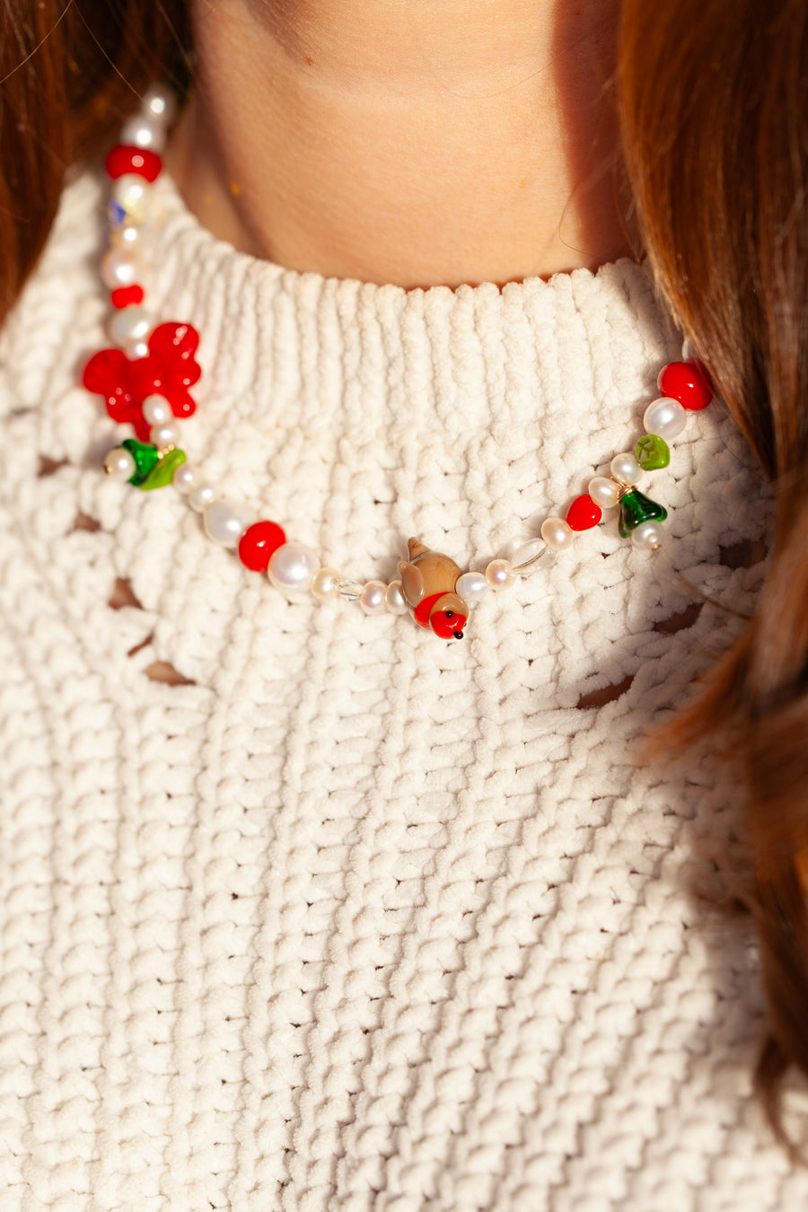 Red Robin Necklace
