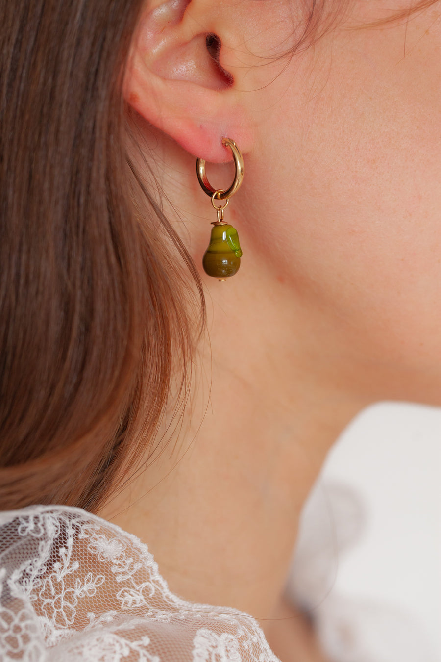 Pear Earrings