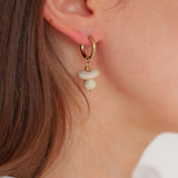 Button Mushroom Earrings