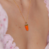 Carrot Charm Necklace