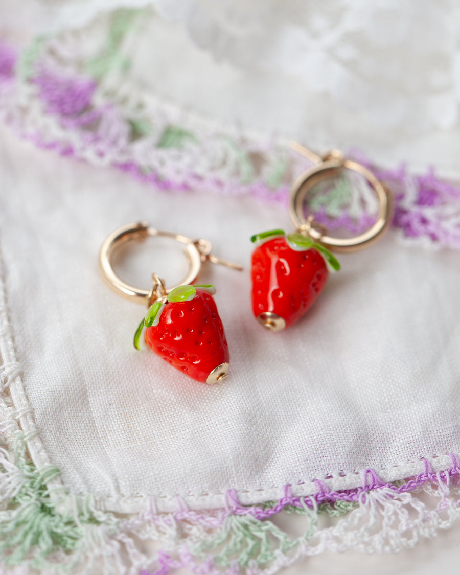 Strawberry Earrings
