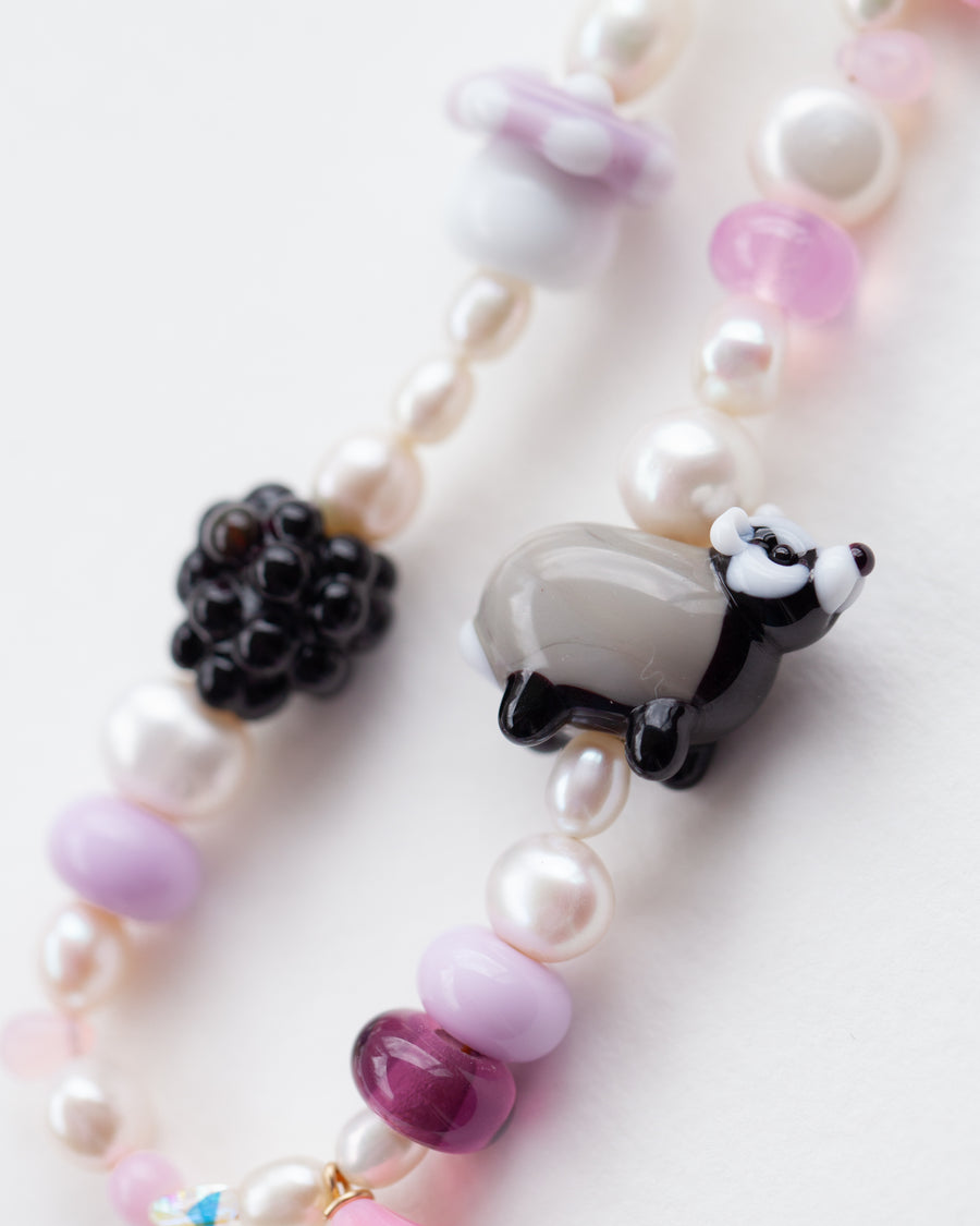 Blackberry and Bramble Necklace
