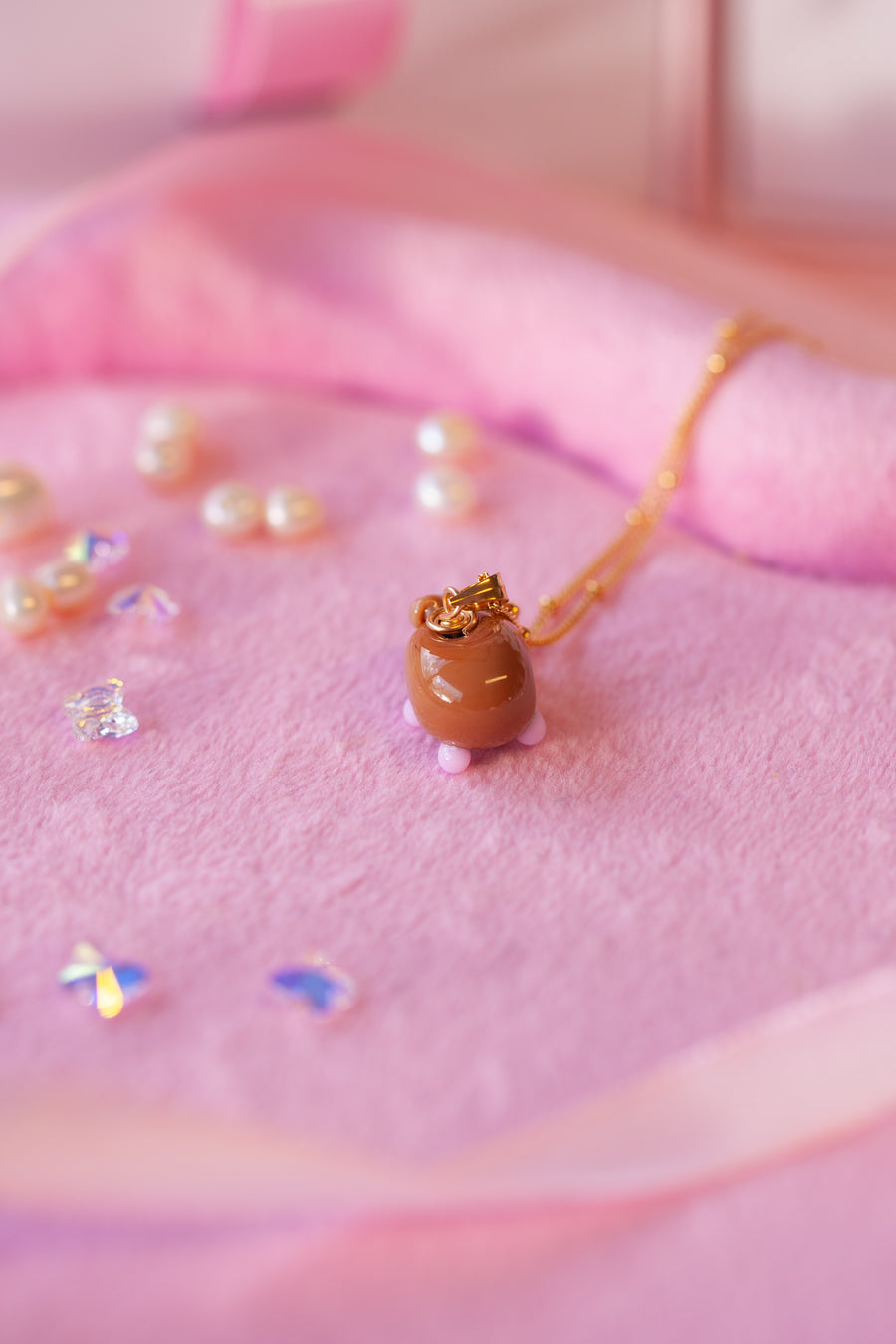 Gingerbread Necklace