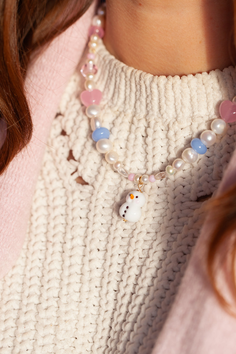 Snowy Necklace