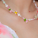 Sunset Chicken Necklace