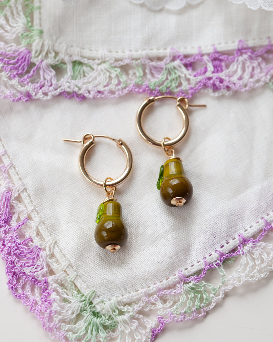 Pear Earrings