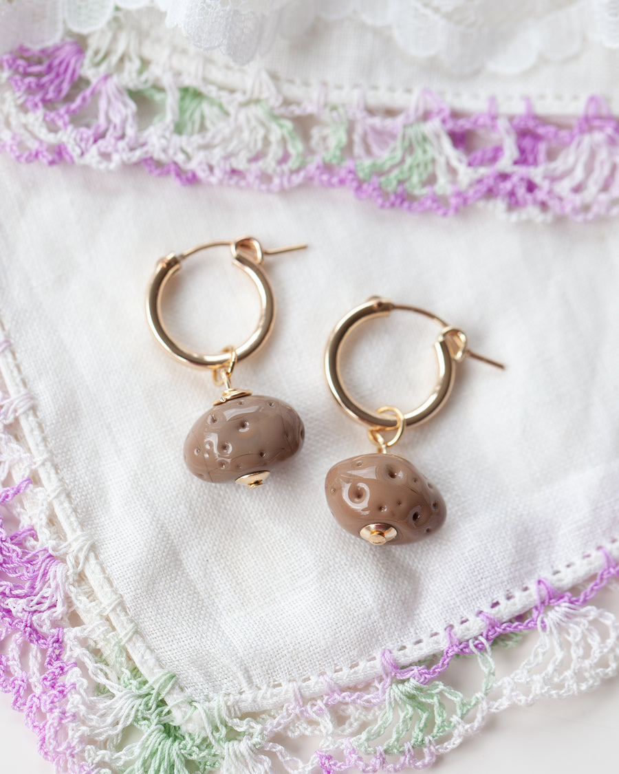 Potato Earrings