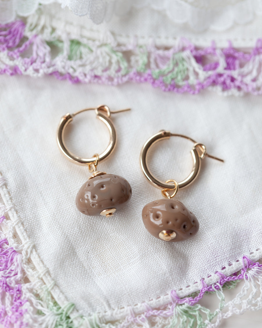Potato Earrings