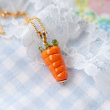 Carrot Charm Necklace