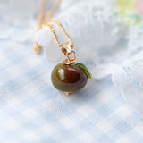 Apple Charm Necklace