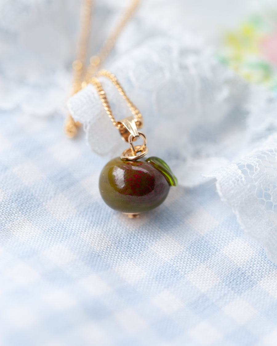 Apple Charm Necklace