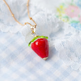 Strawberry Charm Necklace