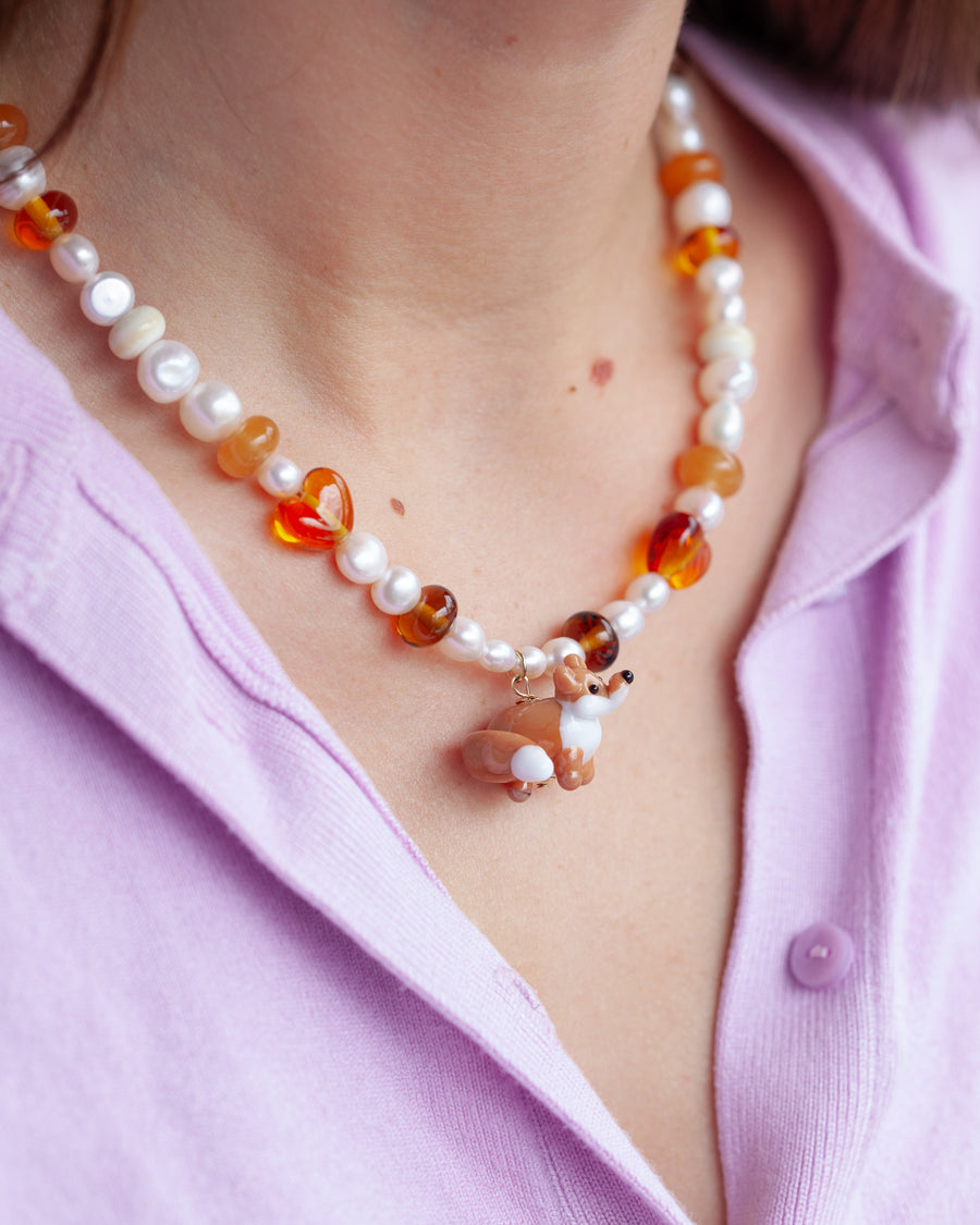 Red Fox Necklace