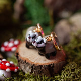 Badger Earrings