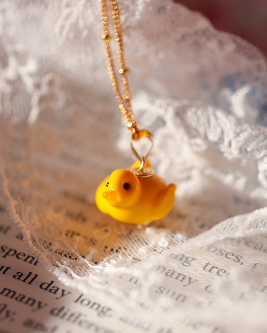 Duckling Charm Necklace