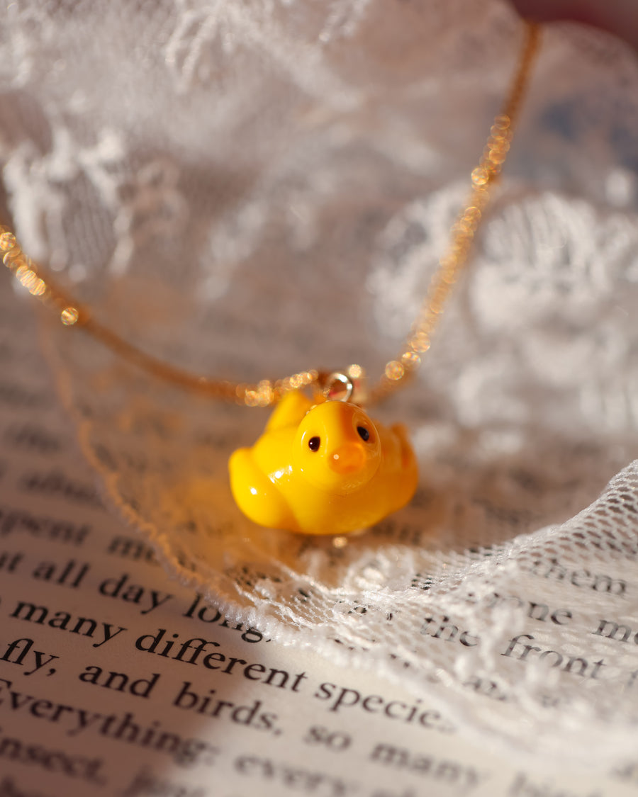 Duckling Charm Necklace