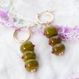 Martini Olives Earrings