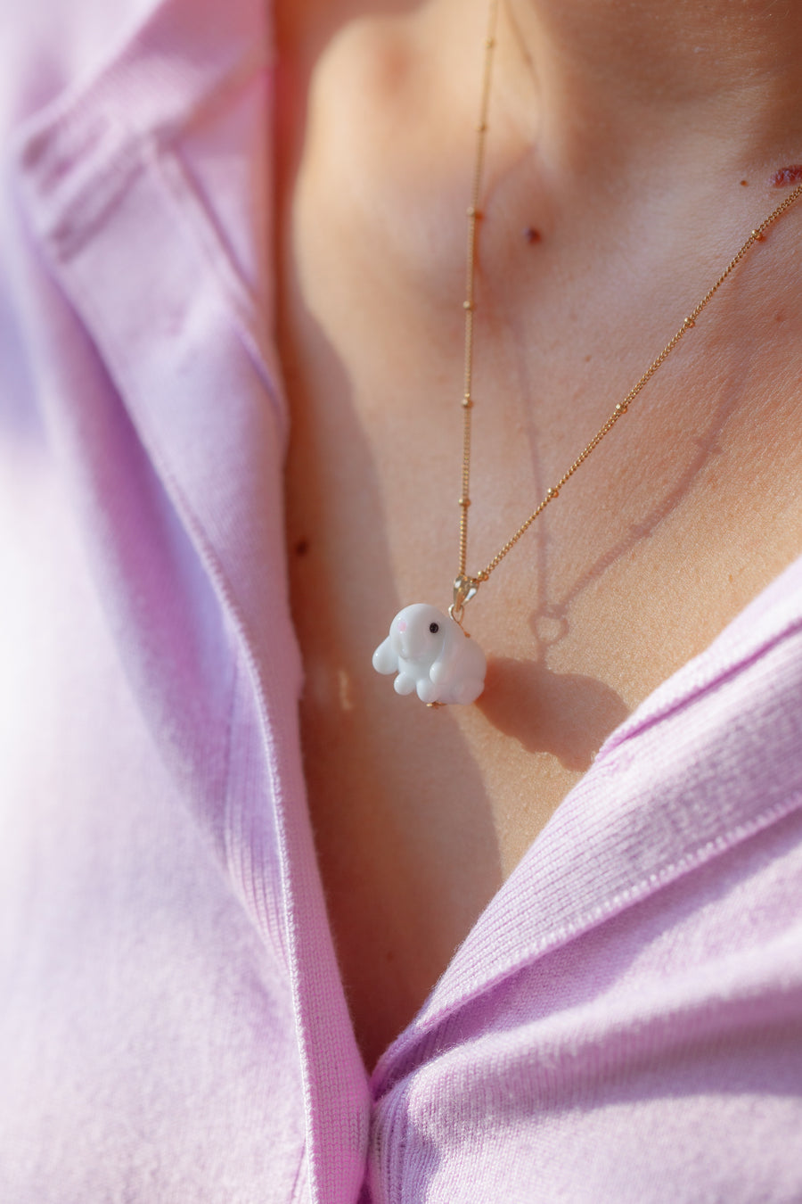 Bunny Charm Necklace