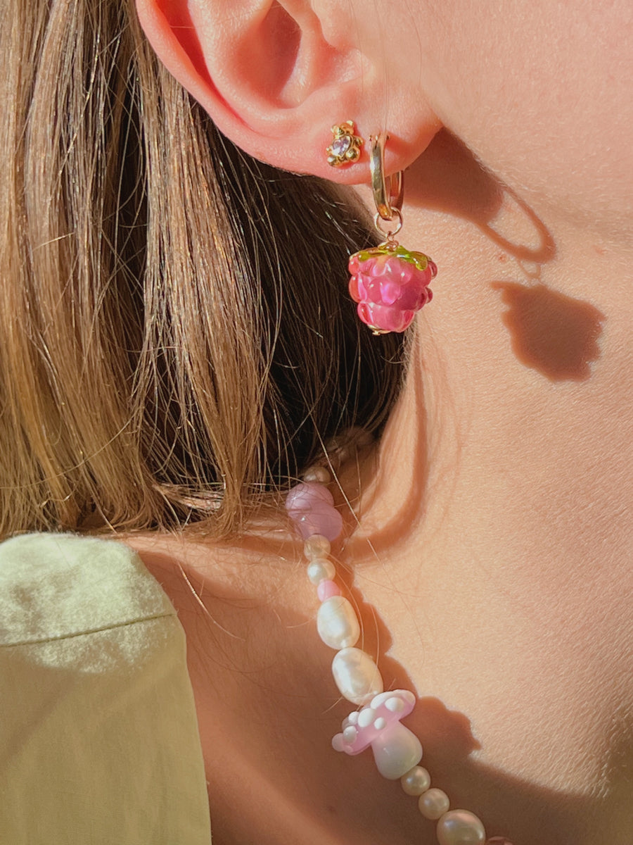 Teddy Bear Stud Earring