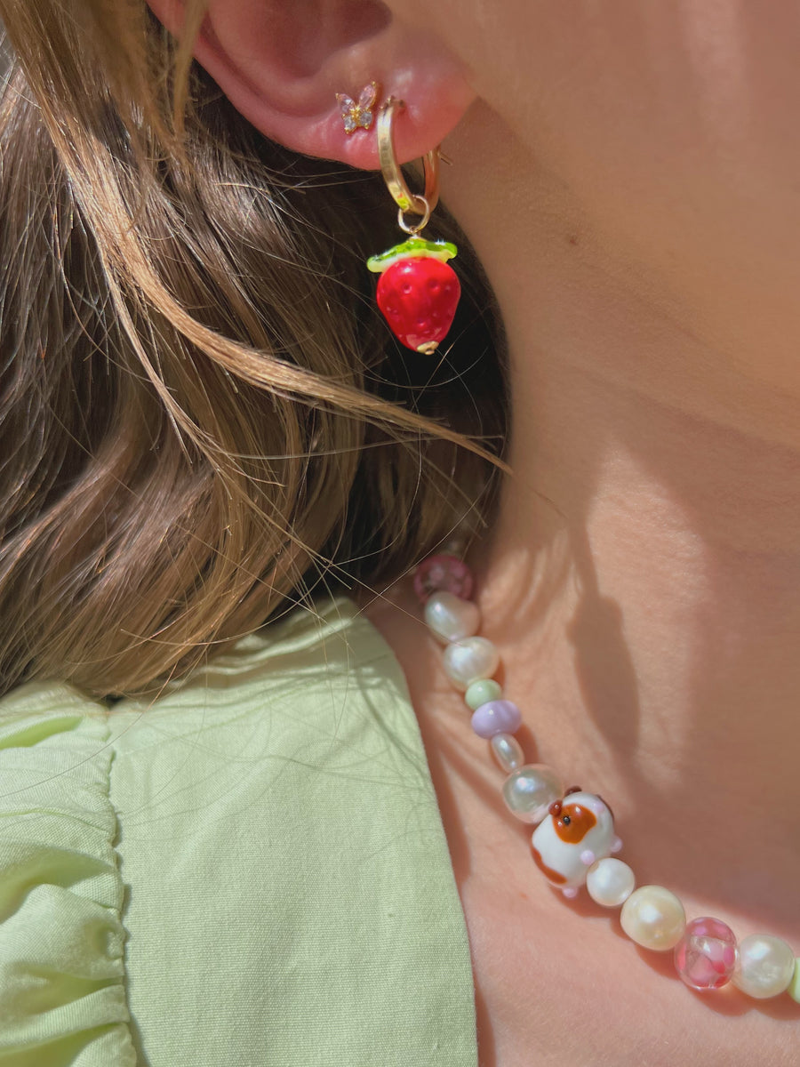 Strawberry Earrings