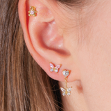 Pastel Flutter Stud Earring