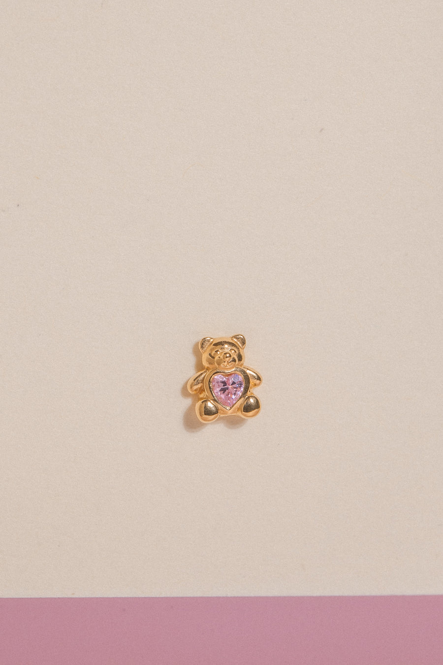 Teddy Bear Stud Earring