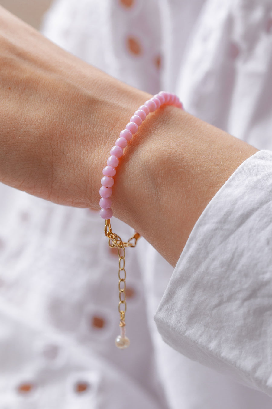 Bubblegum Pink Bracelet