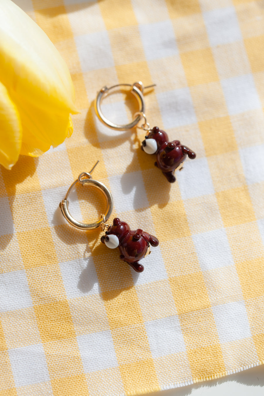 Bear Cub Earrings