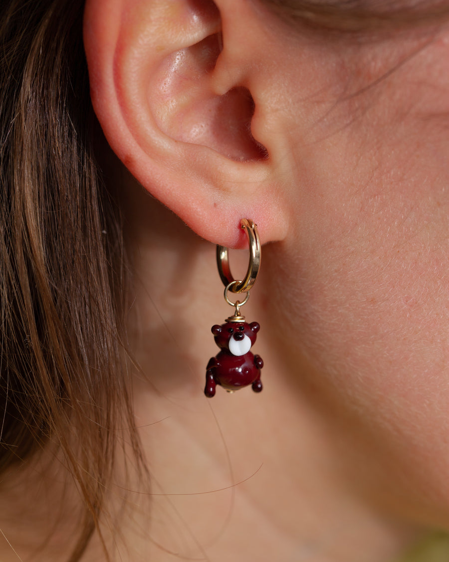 Bear Cub Earrings