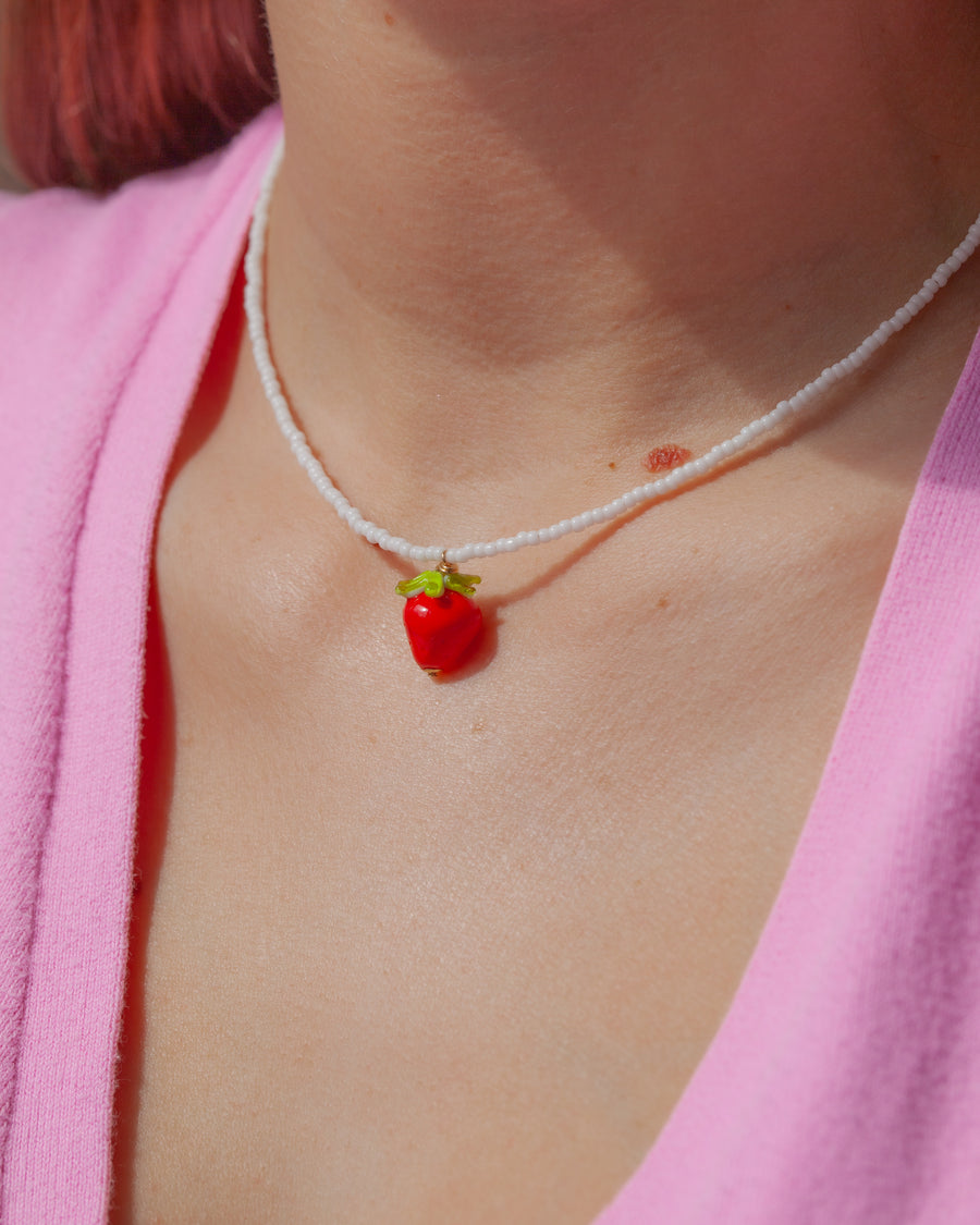 Strawberry Necklace