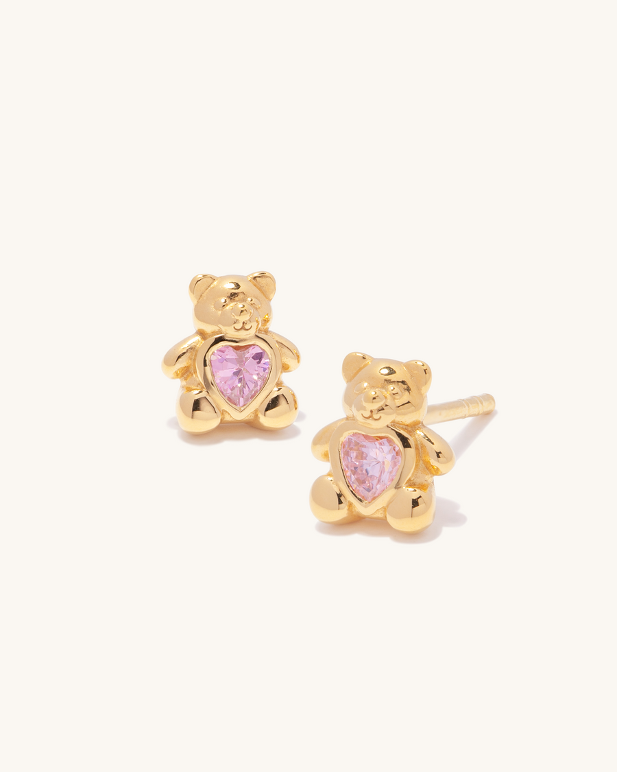 Teddy Bear Stud Earring